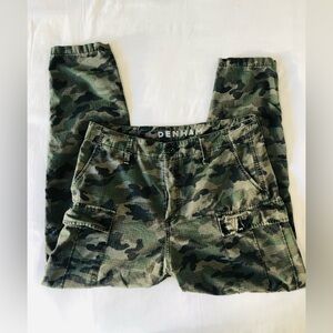 Denham Jeans Men’s Camo Cargo Pants - Green/Black